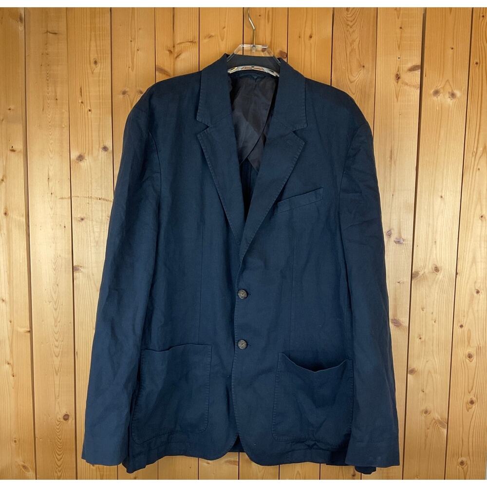 Faherty Reserve Men's Sport Coat, Navy Blue - Size XL